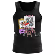 Harley Quinn Herren Tank Top – Parodie auf Batman
