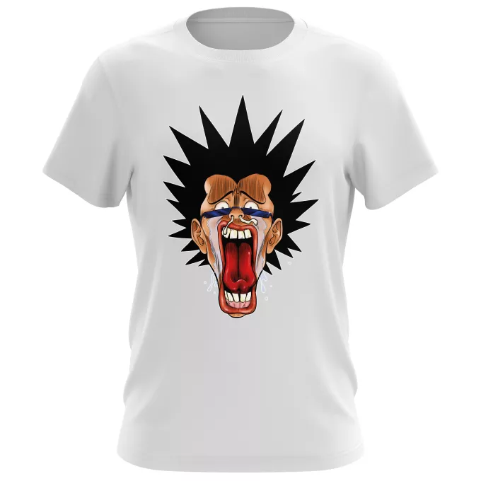 T-shirts Hommes Parodie Manga Design Grimaces Baka - Les Rois de la Grimace Vol.4
