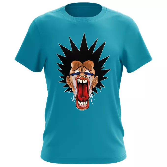T-shirts Hommes Parodie Manga Design Grimaces Baka - Les Rois de la Grimace Vol.4
