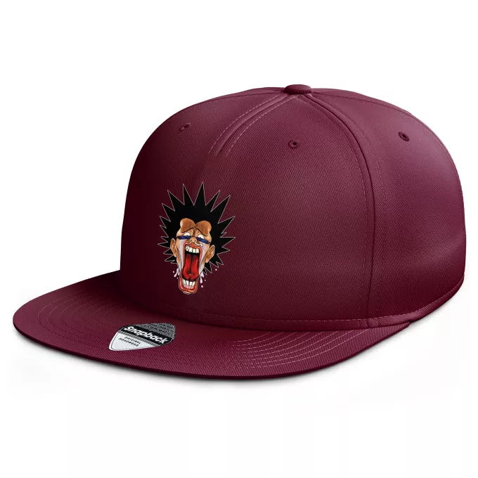 Casquette Rap Snapback Parodie Manga Design Grimaces Baka - Les Rois de la Grimace Vol.4