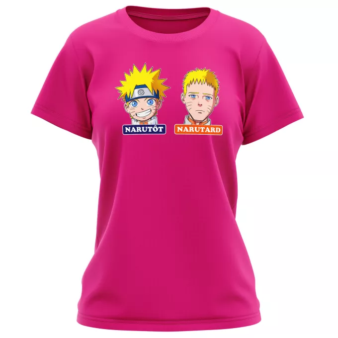 T-shirts Femmes Parodie Naruto Narutôt... Narutard !