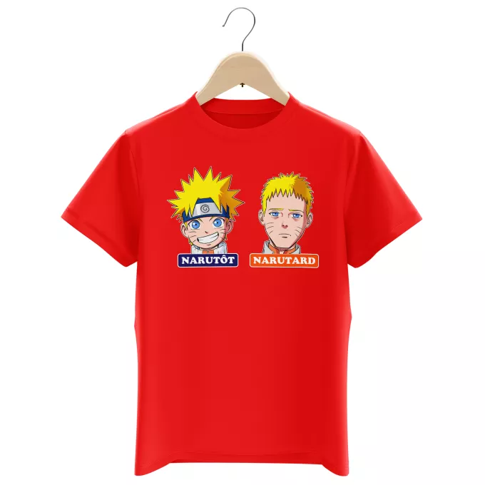T-shirts Enfants Garçons Parodie Naruto Narutôt... Narutard !