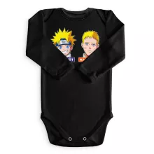 Body bébé manches longues « Narutôt... Narutard ! » – Parodie Naruto