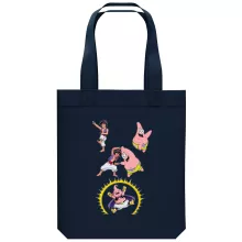 Borsa Tote Bag in cotone organico Parodie di Manga