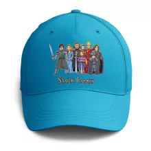 Cappello Eddard “Eddard, Catelyn, Robb, Sansa, Arya, Brian, Rickon e Tony Stark (Robert Downey Jr Caricature)” – Parodia dei Il Trono di Spade