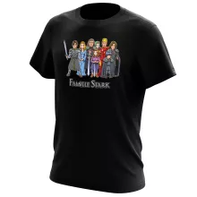 T-shirt Eddard « The Stark Family (Avec Robert Downey Jr dans le rôle de Tony) » – Parodie Game of Thrones