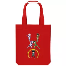 Borsa Tote Bag in cotone organico Parodie di Manga