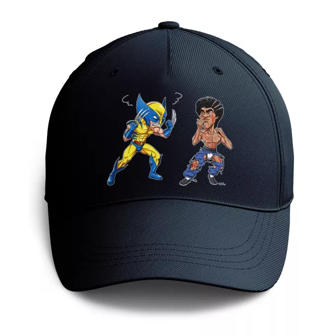 Casquettes Parodie Wolverine Un amateur de grandes griffes acérés... - Bruce-Lee, Wolverine se prenant pour Chuck Norris
