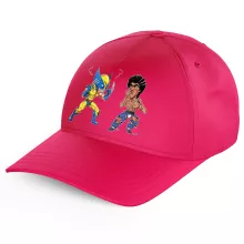 Wolverine Vs Bruce-Lee Kinder Kappe – Parodie auf Wolverine