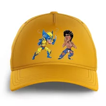 Cappello Bambino e Bambina Wolverine Vs Bruce-Lee – Parodia dei Wolverine