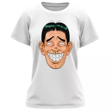 T-shirt Femme Manga « Baka - Les Rois de la Grimace Vol.5 » – Parodie Manga Design Grimaces