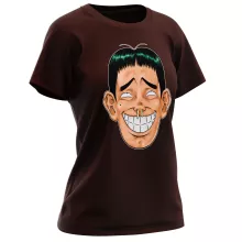 T-shirt Femme Manga « Baka - Les Rois de la Grimace Vol.5 » – Parodie Manga Design Grimaces