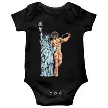 Korte mouwen Babyromper Manga-parodieën
