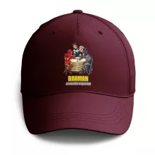 Casquette Iron Man « Barman, le super Héros du quotidien ! » – Parodie Batman