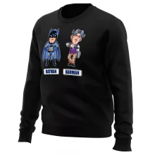 Pull « Les 2 Super-Héros de la Nuit !! » – Parodie Batman