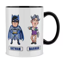 Mug « Les 2 Super-Héros de la Nuit !! » – Parodie Batman