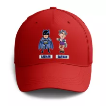 Casquette « Les 2 Super-Héros de la Nuit !! » – Parodie Batman