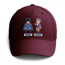 Casquette « Les 2 Super-Héros de la Nuit !! » – Parodie Batman