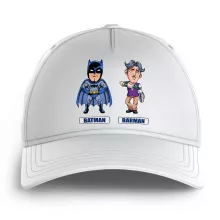 Casquette Enfant « Les 2 Super-Héros de la Nuit !! » – Parodie Batman