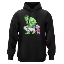 Der unglaubliche Hulk Kapuzenpullover – Parodie auf MCU
