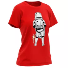Imperial Stormtrooper Women T-shirt – Star Wars parody