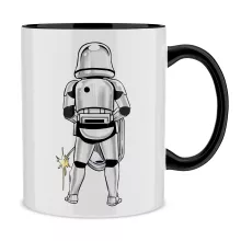Imperial Stormtrooper Mug – Star Wars parody