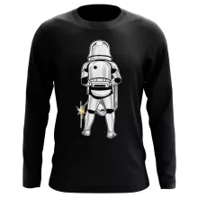 Imperial Stormtrooper Langarm T-Shirt – Parodie auf Star Wars