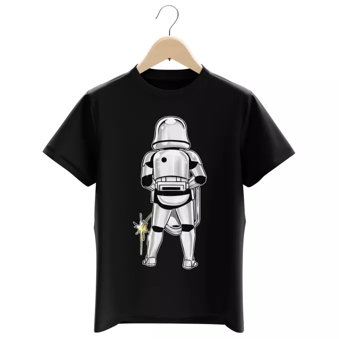 Boys Kids T-shirts Parody of Star Wars Imperial Stormtrooper