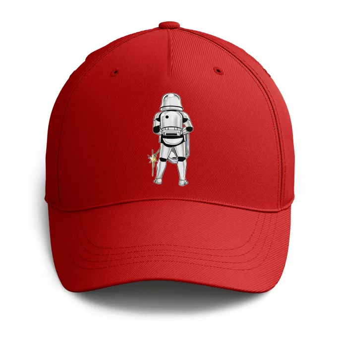 Caps Parody of Star Wars Imperial Stormtrooper