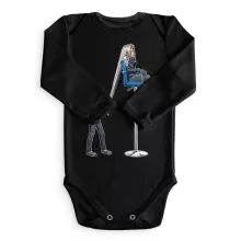 Sephiroth Baby Body långa ärmar – Parodi Final Fantasy VII