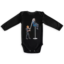 Sephiroth Baby Body långa ärmar – Parodi Final Fantasy VII