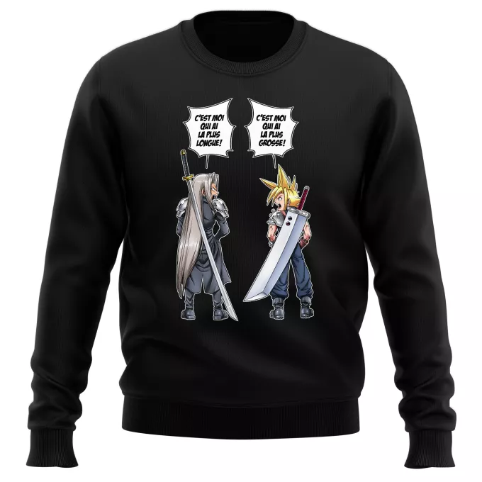 Pulls Parodie Final Fantasy VII - FFVII Final Fantazizi Remake ! - Clad Strife Vs Sephiroth