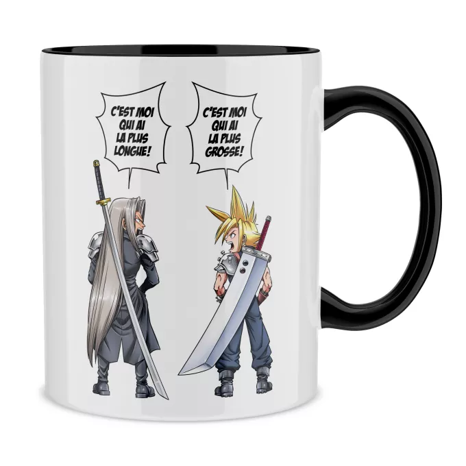 Mugs Parodie Final Fantasy VII - FFVII Final Fantazizi Remake ! - Clad Strife Vs Sephiroth
