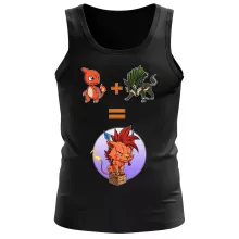 Red XIII Man linne “Red XIII, Link Varg och Charmeleon” – Parodi Pokémon