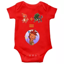 Traje de bebé de manga corta Parodias de videojuegos
