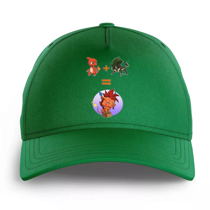 Casquettes Enfants Parodie Pokémon Expérience n°XIII - Rouge XIII, Link Loup, Reptincel