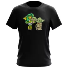 Camiseta Yoda “Yoda, Bebe Yoda y Greta Gremlin” – Parodia de Star Wars