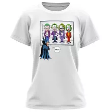 T-shirt Femme « Quand on sait pas, on dit... JOKER ! » – Parodie Batman