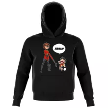 Sweat à capuche Enfant Elasticgirl « Super Maman !! » – Parodie One Piece