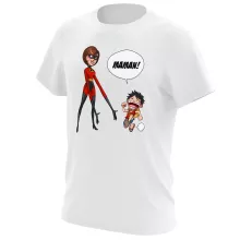 T-shirt Elasticgirl « Super Maman !! » – Parodie One Piece