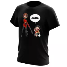 T-shirt Elasticgirl « Super Maman !! » – Parodie One Piece