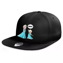 Casquette Elsa « Une Maman qui n'a pas froid aux yeux ! » – Parodie Super Mario