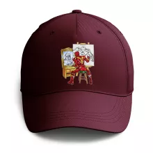 Casquette « Auto-portrait de fer » – Parodie Iron Man