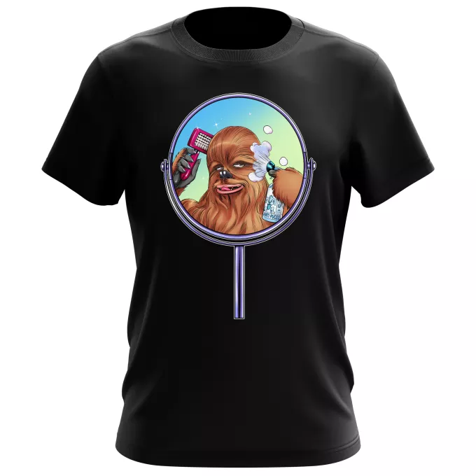 Men's T-shirts Parody of Star Wars Chewbacca aka Chewie - Wookie