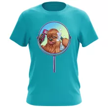 T-shirt Chewbacca « Morning Wars » – Parodie Star Wars