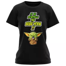 T-shirt Femme Grogu « Un cri du coeur et avec force ! » – Parodie Star Wars