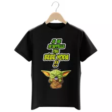 T-shirt Enfant Grogu « Un cri du coeur et avec force ! » – Parodie Star Wars