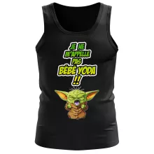 Débardeur Grogu « Un cri du coeur et avec force ! » – Parodie Star Wars