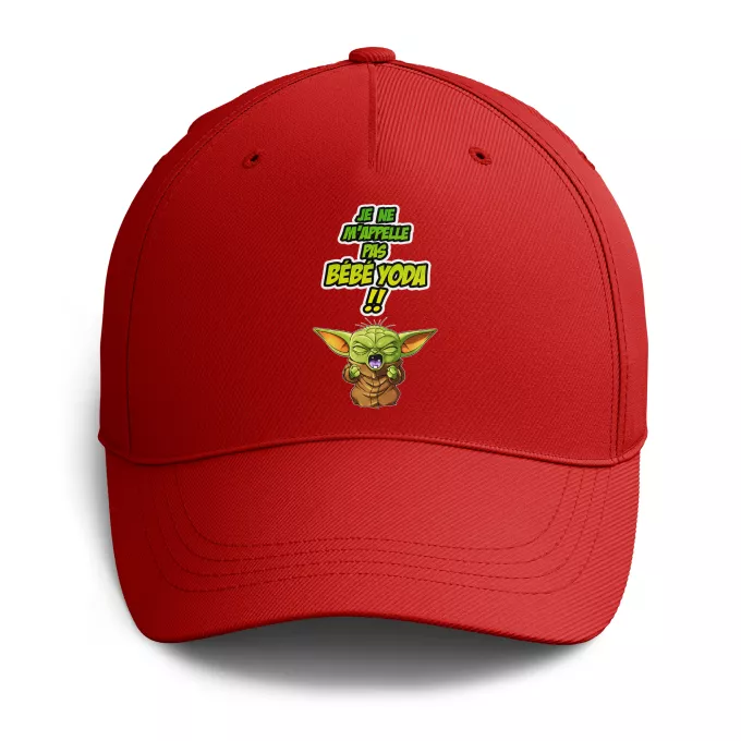 Casquettes Parodie Star Wars Un cri du coeur et avec force ! - Grogu, Bébé Yoda, Baby Yoda