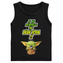 Débardeurs Enfants Grogu « Un cri du coeur et avec force ! » – Parodie Star Wars